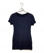 AURALEEオーラリー）の古着「WASHABLE WOOL PILE MINI DRESS」｜ブラック