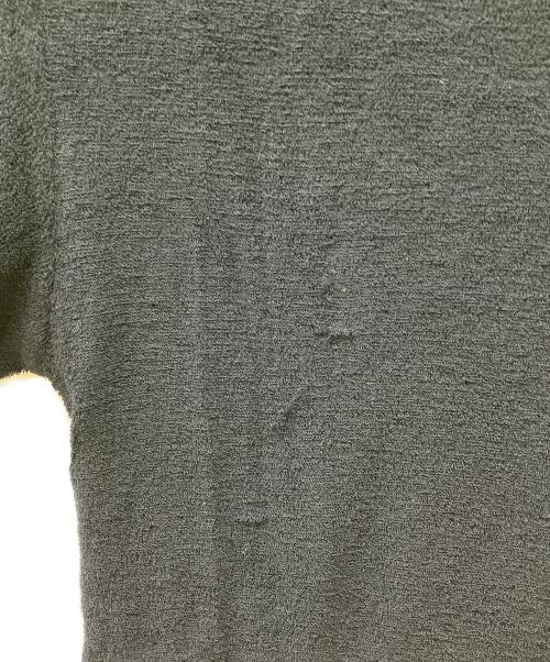 AURALEE（オーラリー）AURALEE (オーラリー) WASHABLE WOOL PILE MINI DRESS ブラックの古着・服飾アイテム