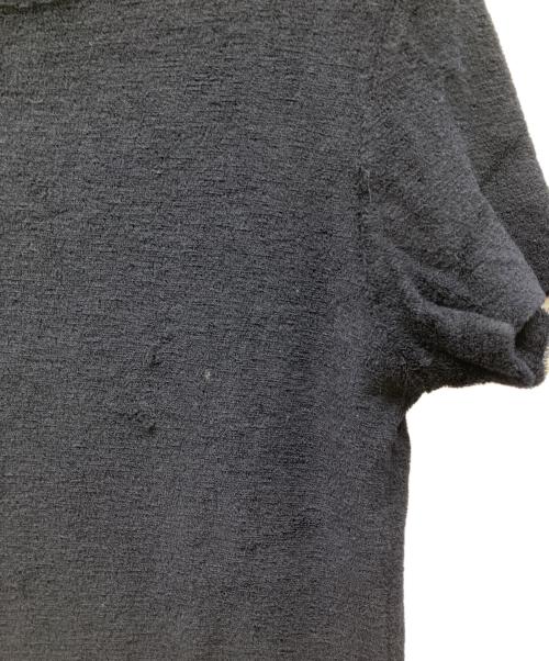 AURALEE（オーラリー）AURALEE (オーラリー) WASHABLE WOOL PILE MINI DRESS ブラックの古着・服飾アイテム