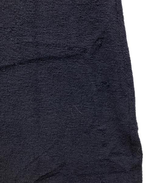 AURALEE（オーラリー）AURALEE (オーラリー) WASHABLE WOOL PILE MINI DRESS ブラックの古着・服飾アイテム