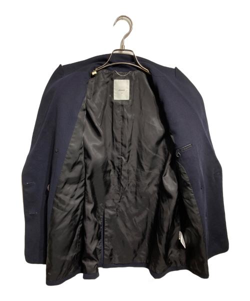 ebure（エブール）ebure (エブール) ライトドライウール 6釦ダブルジャケット/Double-breasted jacket ネイビー サイズ:38の古着・服飾アイテム