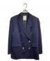 ebure（エブール）の古着「ライトドライウール 6釦ダブルジャケット/Double-breasted jacket」｜ネイビー