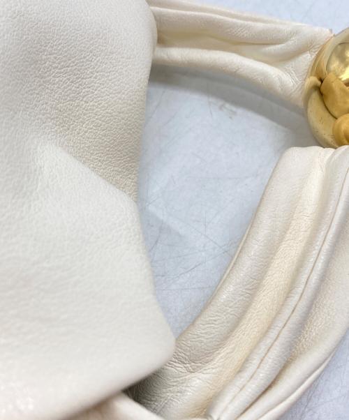 JIL SANDER（ジルサンダー）JIL SANDER (ジルサンダー) ハンドポーチ/Hand Pouch シャンパンの古着・服飾アイテム