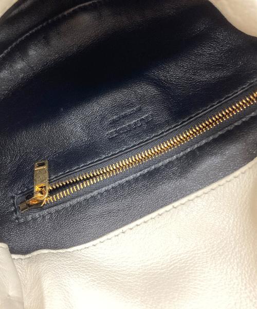 JIL SANDER（ジルサンダー）JIL SANDER (ジルサンダー) ハンドポーチ/Hand Pouch シャンパンの古着・服飾アイテム