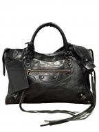 BALENCIAGAバレンシアガ）の古着「ザ・シティ エディターズバッグ 115748」｜ブラック