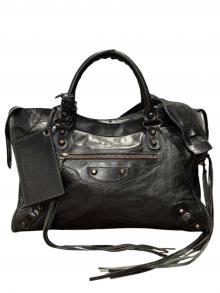 BALENCIAGA（バレンシアガ）の古着「ザ・シティ エディターズバッグ 115748」｜ブラック