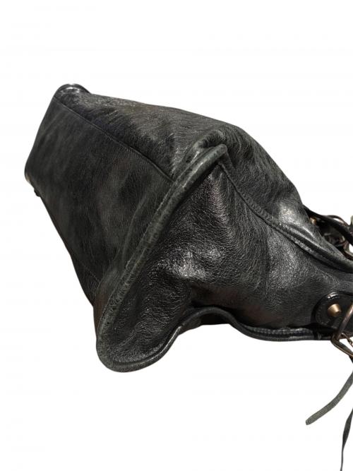 BALENCIAGA（バレンシアガ）BALENCIAGA (バレンシアガ) ザ・シティ エディターズバッグ 115748 ブラックの古着・服飾アイテム