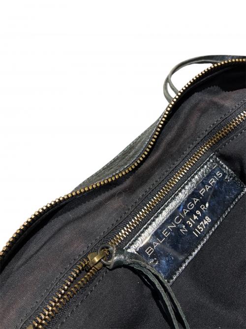 BALENCIAGA（バレンシアガ）BALENCIAGA (バレンシアガ) ザ・シティ エディターズバッグ 115748 ブラックの古着・服飾アイテム