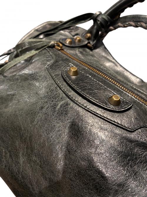 BALENCIAGA（バレンシアガ）BALENCIAGA (バレンシアガ) ザ・シティ エディターズバッグ 115748 ブラックの古着・服飾アイテム