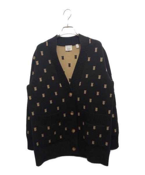 BURBERRY（バーバリー）BURBERRY (バーバリー) TBロゴニットカーディガン ブラック サイズ:Sの古着・服飾アイテム