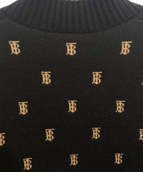 BURBERRY（バーバリー）BURBERRY (バーバリー) TBロゴニットカーディガン ブラック サイズ:Sの古着・服飾アイテム