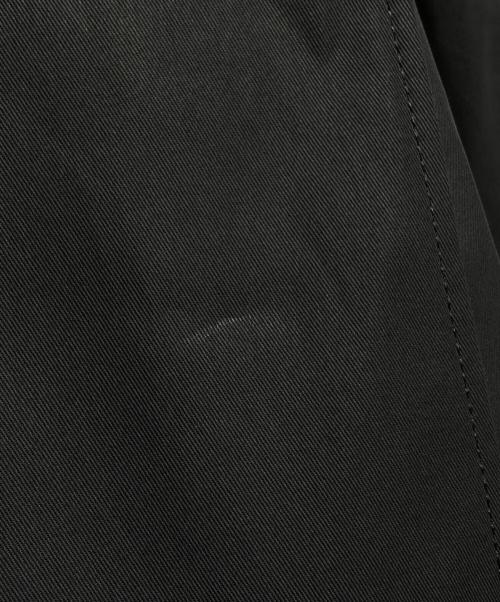 ADORE（アドーア）ADORE (アドーア) コットンツイルロングコート/Cotton Twill Long Coat ブラック サイズ:36の古着・服飾アイテム