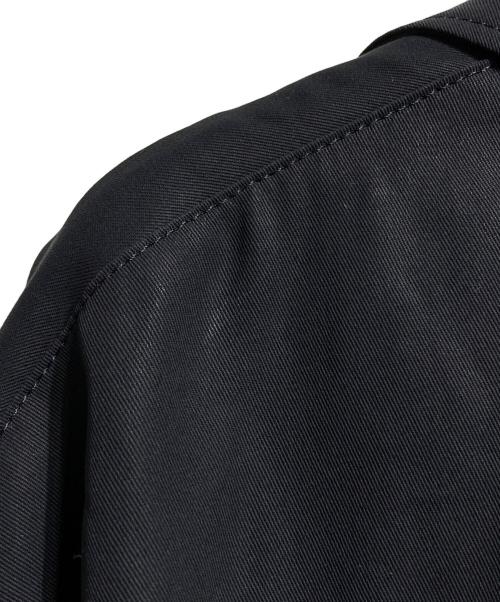 ADORE（アドーア）ADORE (アドーア) コットンツイルロングコート/Cotton Twill Long Coat ブラック サイズ:36の古着・服飾アイテム