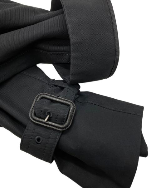 ADORE（アドーア）ADORE (アドーア) コットンツイルロングコート/Cotton Twill Long Coat ブラック サイズ:36の古着・服飾アイテム