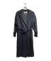 ADORE（アドーア）の古着「コットンツイルロングコート/Cotton Twill Long Coat」｜ブラック