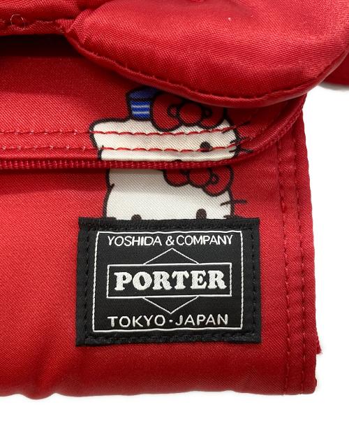 PORTER（ポーター）PORTER (ポーター) HELLO KITTY (ハローキティ) 2WAY LONG WALLET/長財布 レッドの古着・服飾アイテム