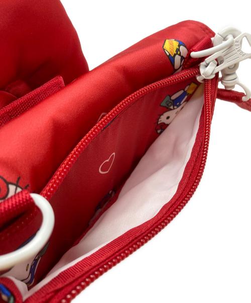 PORTER（ポーター）PORTER (ポーター) HELLO KITTY (ハローキティ) 2WAY LONG WALLET/長財布 レッドの古着・服飾アイテム