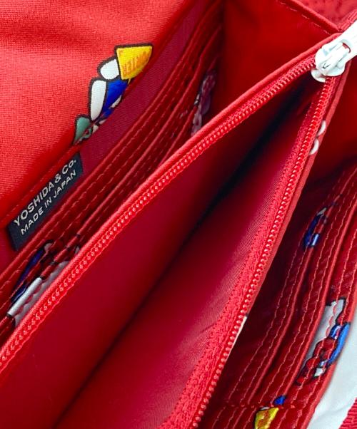 PORTER（ポーター）PORTER (ポーター) HELLO KITTY (ハローキティ) 2WAY LONG WALLET/長財布 レッドの古着・服飾アイテム