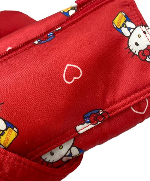 PORTER（ポーター）PORTER (ポーター) HELLO KITTY (ハローキティ) 2WAY LONG WALLET/長財布 レッドの古着・服飾アイテム