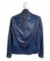 TORNADO MART (トルネードマート) ラスターコーティングライダースジャケット/Luster-Coated Biker Jacket ネイビー サイズ:M：8000円