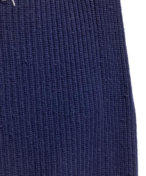 sacai（サカイ）sacai (サカイ) デニムドッキングタイトニットスカート/Denim-Combo Fitted Knit Skirt ネイビー サイズ:０の古着・服飾アイテム