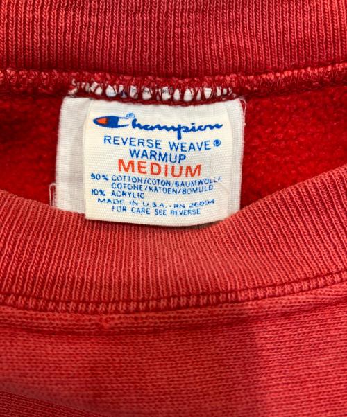 Champion（チャンピオン）Champion (チャンピオン) リバースウィーブスウェット レッド サイズ:Mの古着・服飾アイテム