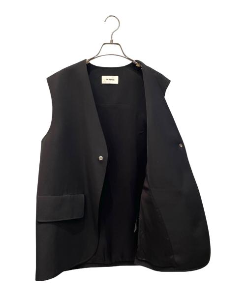 THE RERACS（ザ リラクス）THE RERACS (ザ リラクス) RERACS BIG VEST ブラック サイズ:Ｆの古着・服飾アイテム