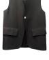 中古・古着 THE RERACS (ザ リラクス) RERACS BIG VEST ブラック サイズ:Ｆ：20000円
