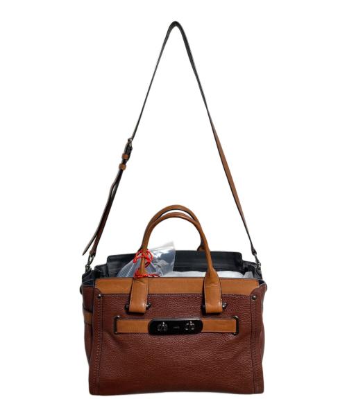 COACH（コーチ）COACH (コーチ) スワッガーショルダーバッグ/Swagger Shoulder Bag ブラウン サイズ:不明の古着・服飾アイテム