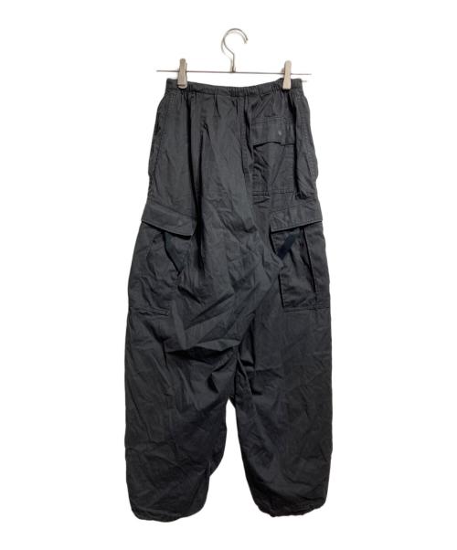 HYKE（ハイク）HYKE (ハイク) ミリタリーイージーカーゴパンツ/Military-Style Easy Cargo Pants ブラック サイズ:Mの古着・服飾アイテム