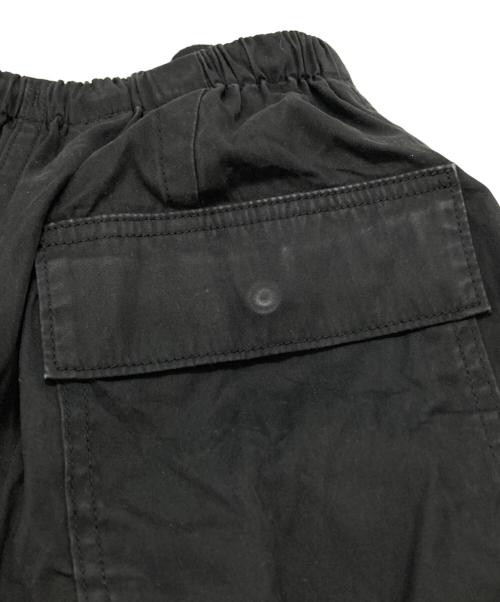 HYKE（ハイク）HYKE (ハイク) ミリタリーイージーカーゴパンツ/Military-Style Easy Cargo Pants ブラック サイズ:Mの古着・服飾アイテム