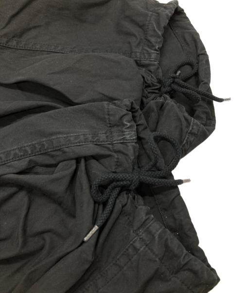HYKE（ハイク）HYKE (ハイク) ミリタリーイージーカーゴパンツ/Military-Style Easy Cargo Pants ブラック サイズ:Mの古着・服飾アイテム