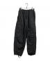 HYKE（ハイク）の古着「ミリタリーイージーカーゴパンツ/Military-Style Easy Cargo Pants」｜ブラック