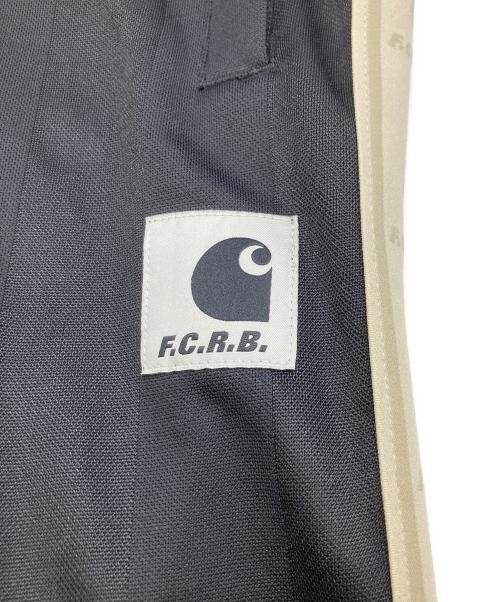F.C.R.B.（エフシーレアルブリストル）F.C.R.B. (エフシーレアルブリストル) Carhartt WIP (カーハート ワーク イン プログレス) TRACK PANTS ブラック×アイボリー サイズ:Mの古着・服飾アイテム
