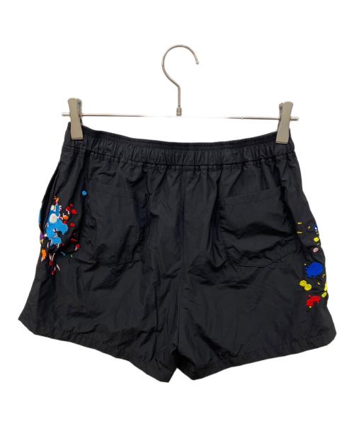 MAYO（メイヨー）MAYO (メイヨー) PAINT Embroidery Swim Shorts ブラック サイズ:Mの古着・服飾アイテム
