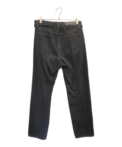 sacai（サカイ）sacai (サカイ) Straight Denim ブラック サイズ:2の古着・服飾アイテム