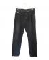 sacai（サカイ）の古着「Straight Denim」｜ブラック