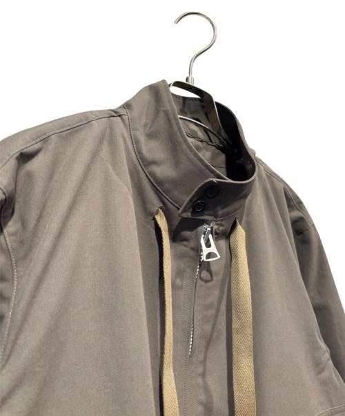 sacai（サカイ）sacai (サカイ) 26SS Weathercloth Blouson/ウェザークロス ブルゾン ジップアップ ジャケット オリーブ サイズ:1の古着・服飾アイテム