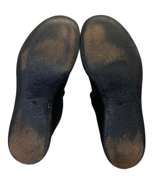GUIDI（グイディ）GUIDI (グイディ) Slip On Calf Full Grain ブラック サイズ:41の古着・服飾アイテム