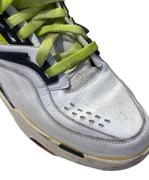 Maison Margiela（メゾンマルジェラ）Maison Margiela (メゾンマルジェラ) REEBOK (リーボック) TZ Pump / Project 0 ホワイト×イエロー サイズ:27cmの古着・服飾アイテム