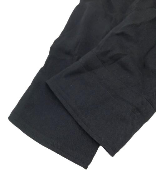 MAATEE&SONS（マーティーアンドサンズ）MAATEE&SONS (マーティーアンドサンズ) WORK SHIRTS SILK/RAYON ブラック サイズ:3の古着・服飾アイテム