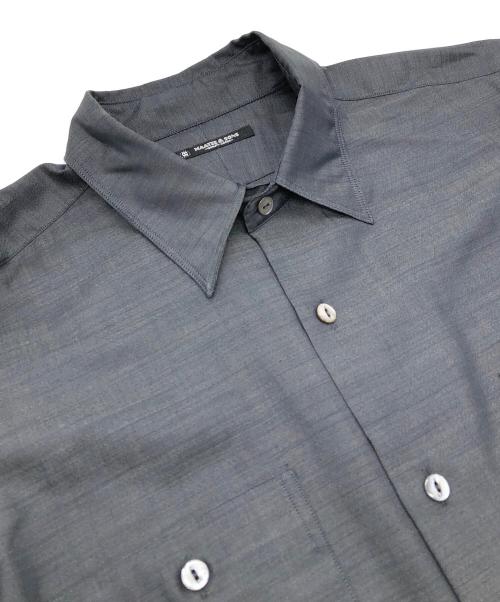 MAATEE&SONS（マーティーアンドサンズ）MAATEE&SONS (マーティーアンドサンズ) ウール WORK SHIRT グレー サイズ:2の古着・服飾アイテム