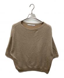 FRAMeWORK（フレームワーク）の古着「LINEN TERRY LOOSEプルオーバー」｜ベージュ