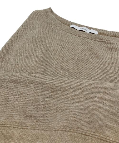 FRAMeWORK（フレームワーク）FRAMeWORK (フレームワーク) LINEN TERRY LOOSEプルオーバー ベージュ サイズ:FREEの古着・服飾アイテム