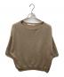 FRAMeWORK（フレームワーク）の古着「LINEN TERRY LOOSEプルオーバー」｜ベージュ