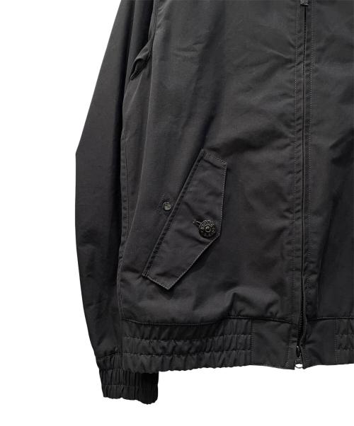 STONE ISLAND（ストーンアイランド）STONE ISLAND (ストーンアイランド) ガーメントダイコットンキャンバスジャケット ブラック サイズ:Mの古着・服飾アイテム