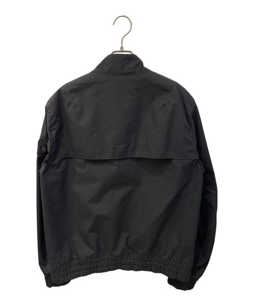 STONE ISLAND（ストーンアイランド）STONE ISLAND (ストーンアイランド) ガーメントダイコットンキャンバスジャケット ブラック サイズ:Mの古着・服飾アイテム