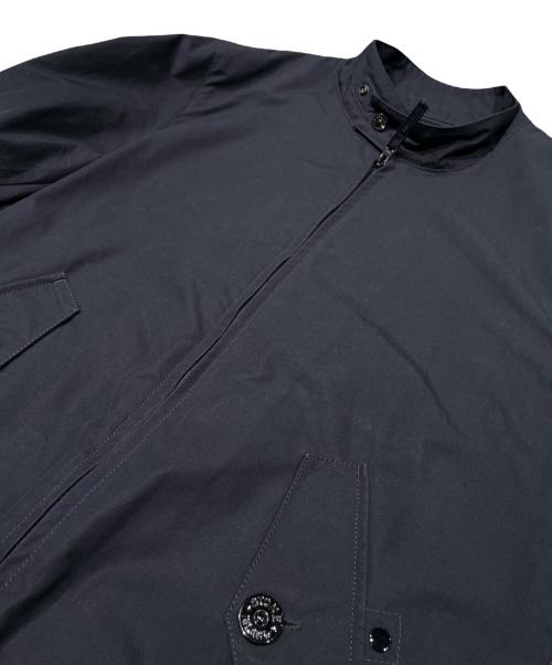 STONE ISLAND（ストーンアイランド）STONE ISLAND (ストーンアイランド) ガーメントダイコットンキャンバスジャケット ブラック サイズ:Mの古着・服飾アイテム