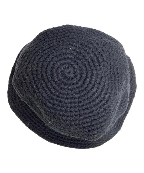 stussy（ステューシー）stussy (ステューシー) BASIC KNIT BUCKET HAT ブラック サイズ:L/XL（59cm）の古着・服飾アイテム