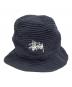 stussy（ステューシー）の古着「BASIC KNIT BUCKET HAT」｜ブラック
